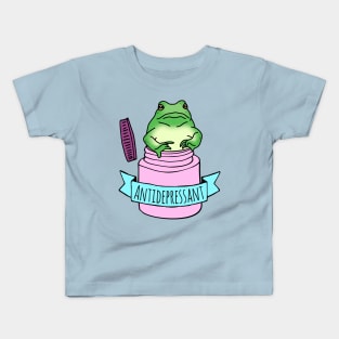 Antidepressant Frog Kids T-Shirt